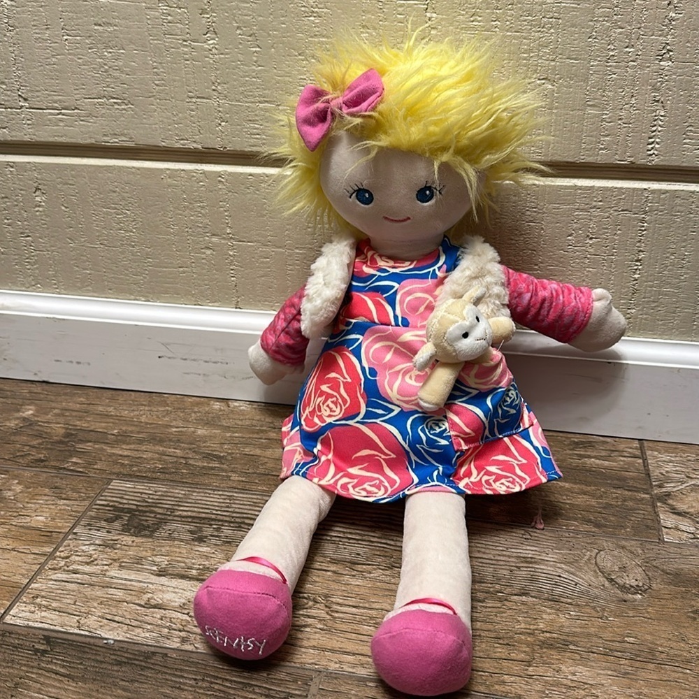 Scentsy Buddy Doll Sierra & Sweetie Pie Lamb